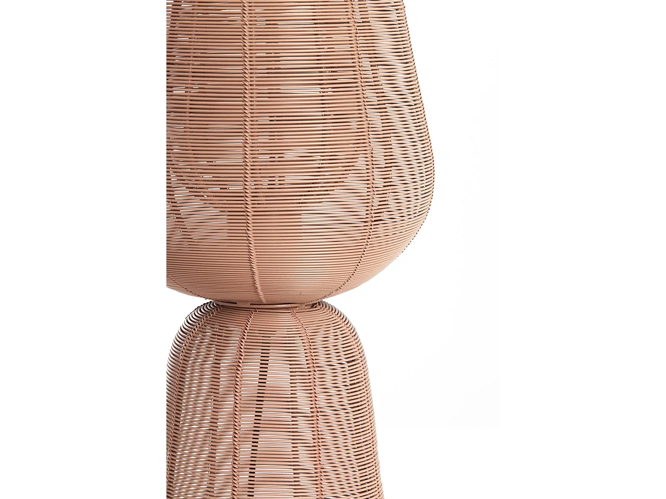 Lampe de table ABOSO - Ø18x42cm - Orange