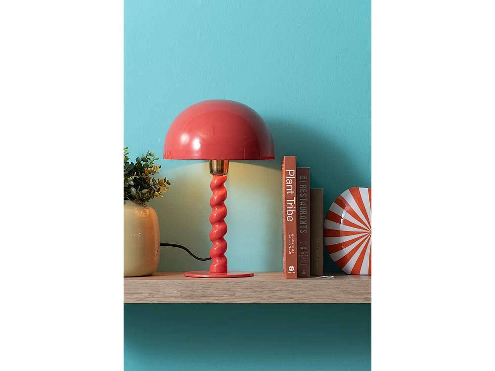 Lampe de table Prisa - Rouge écarlate