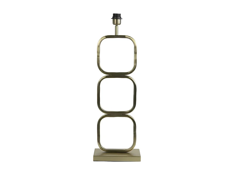 Pied de lampe LUTIKA - 23x11,5x69 - Doré