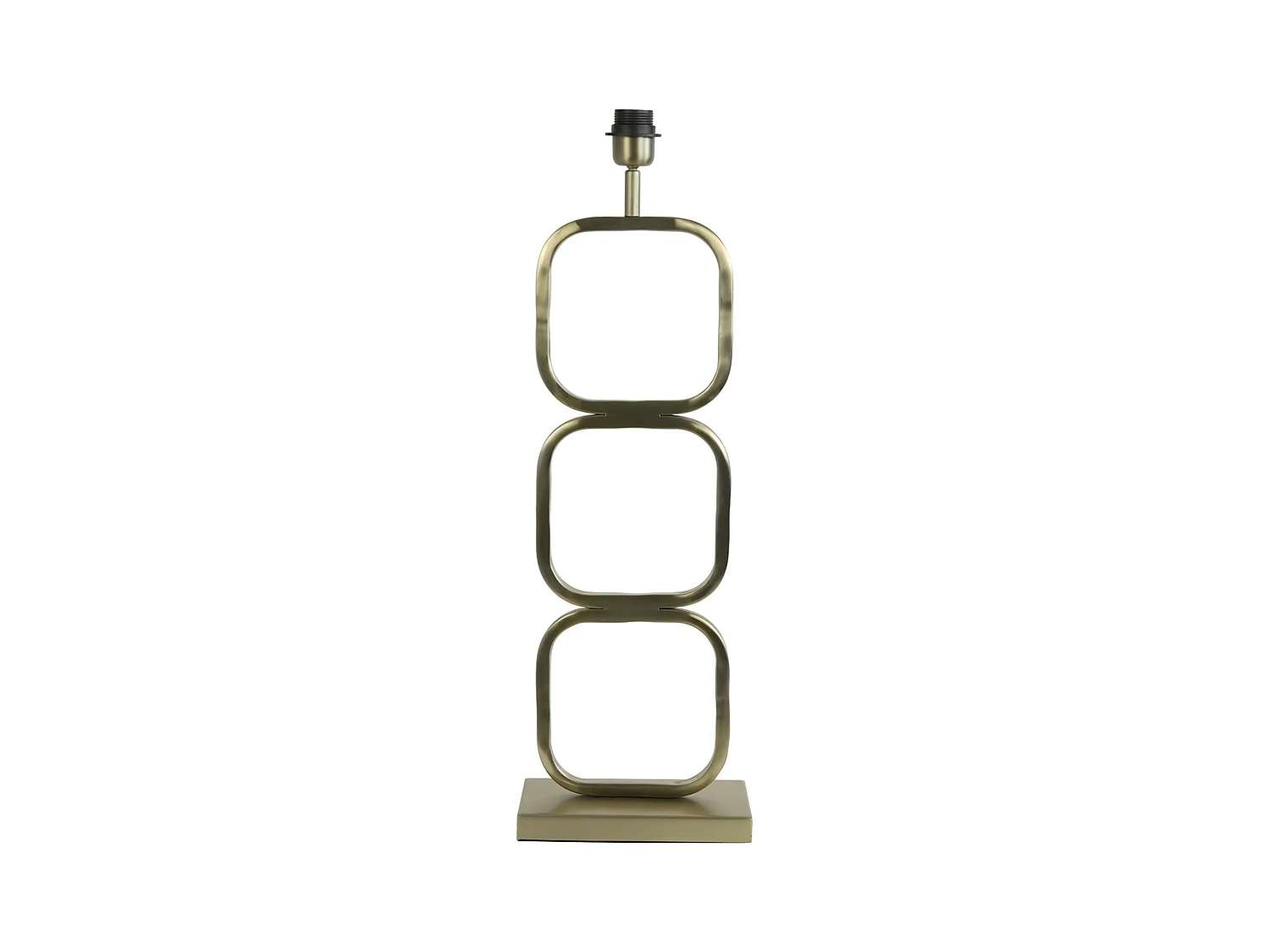 Pied de lampe LUTIKA - 23x11,5x69 - Doré