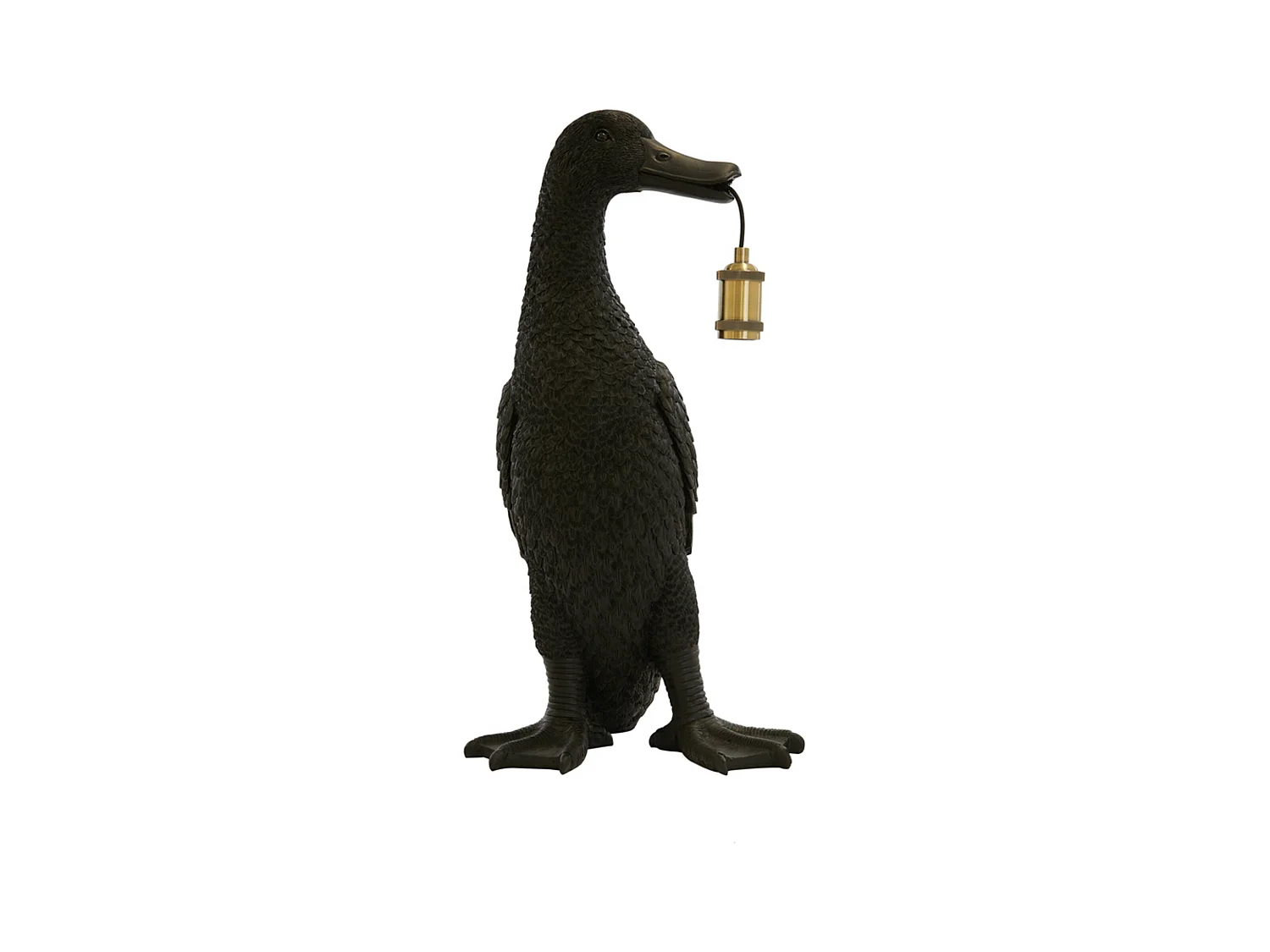 Lampe de table DUCK - 32x31x65cm - Noir