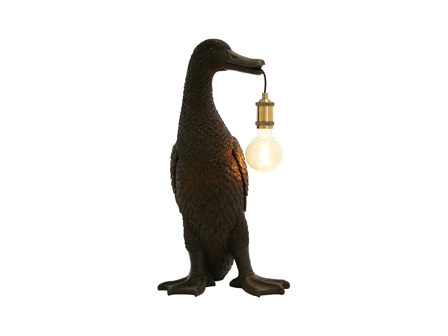 Lampe de table DUCK - 32x31x65cm - Noir