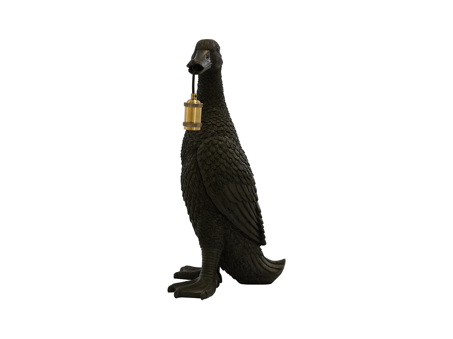 Lampe de table DUCK - 32x31x65cm - Noir