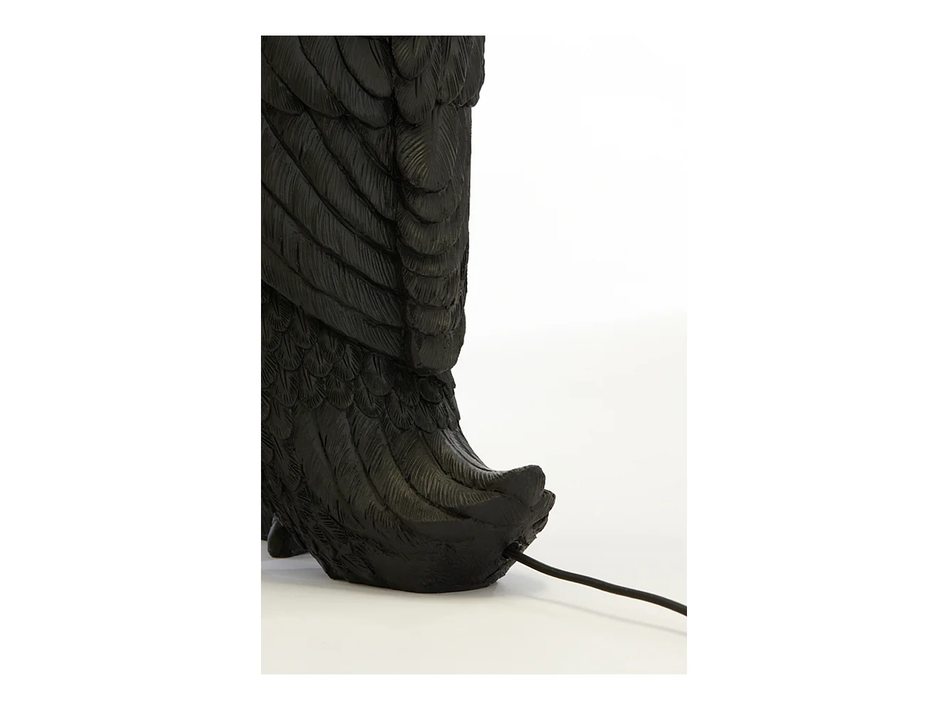 Lampe de table DUCK - 32x31x65cm - Noir