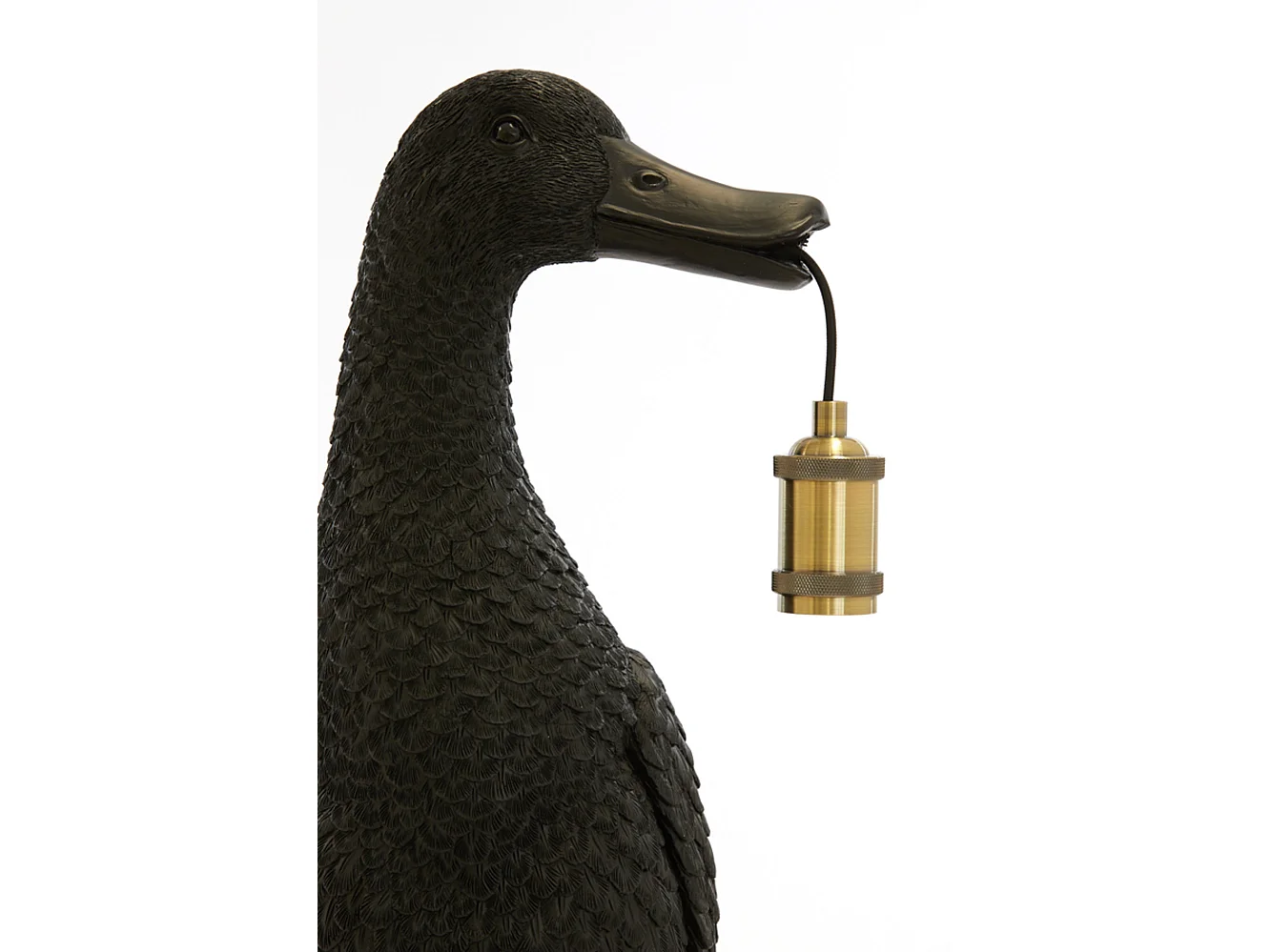 Lampe de table DUCK - 32x31x65cm - Noir