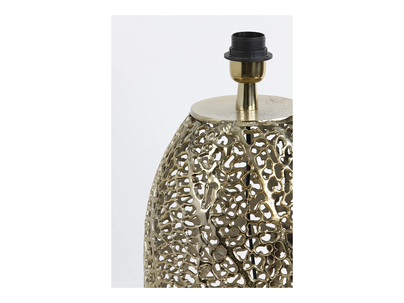 Pied de lampe SINULA - Ø26x44cm - Doré