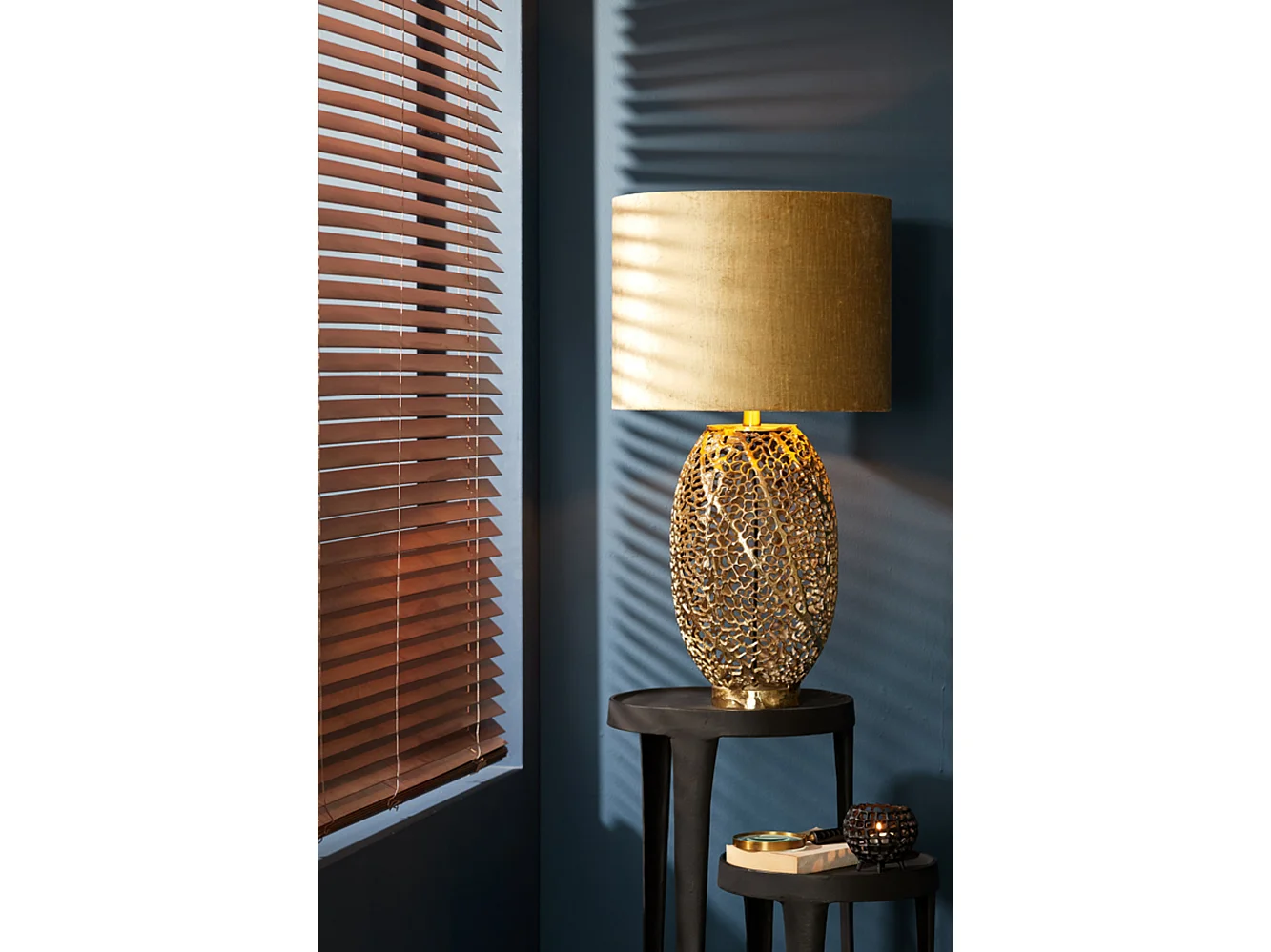 Base de lámpara SINULA - Ø26x44cm - Oro