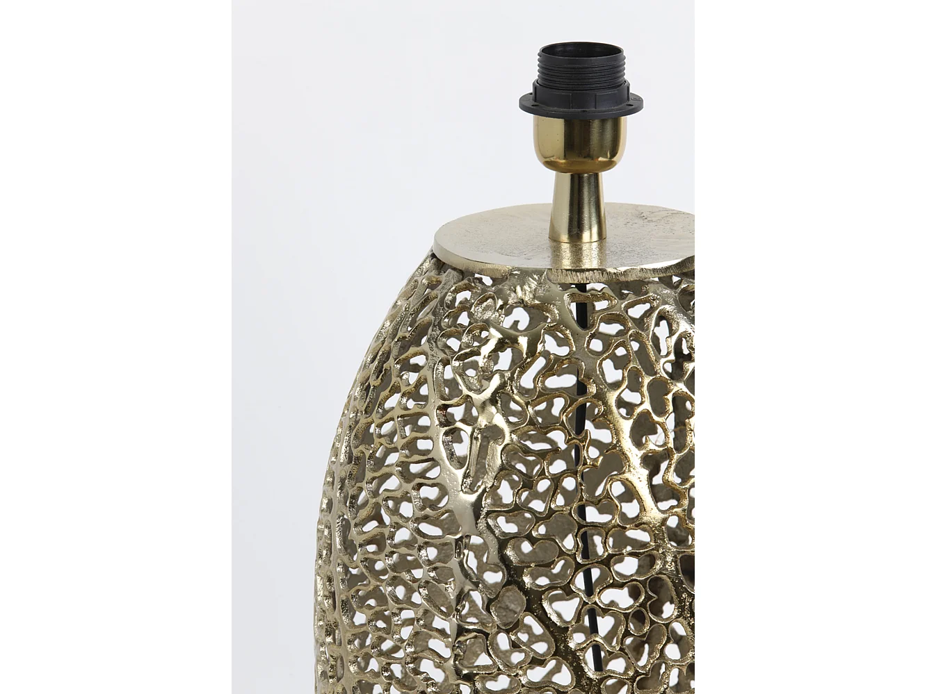 Pied de lampe SINULA - Ø26x44cm - Doré