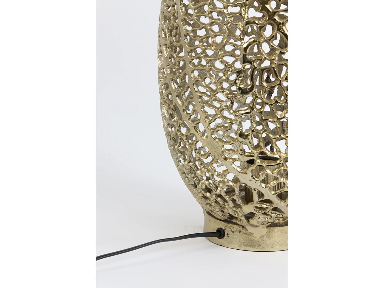 Pied de lampe SINULA - Ø26x44cm - Doré