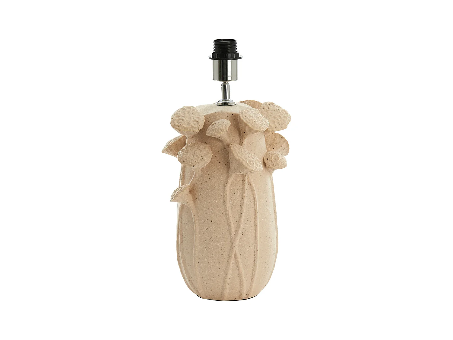 Pied de lampe LAVCI - 22,5x21x32cm - Blanc