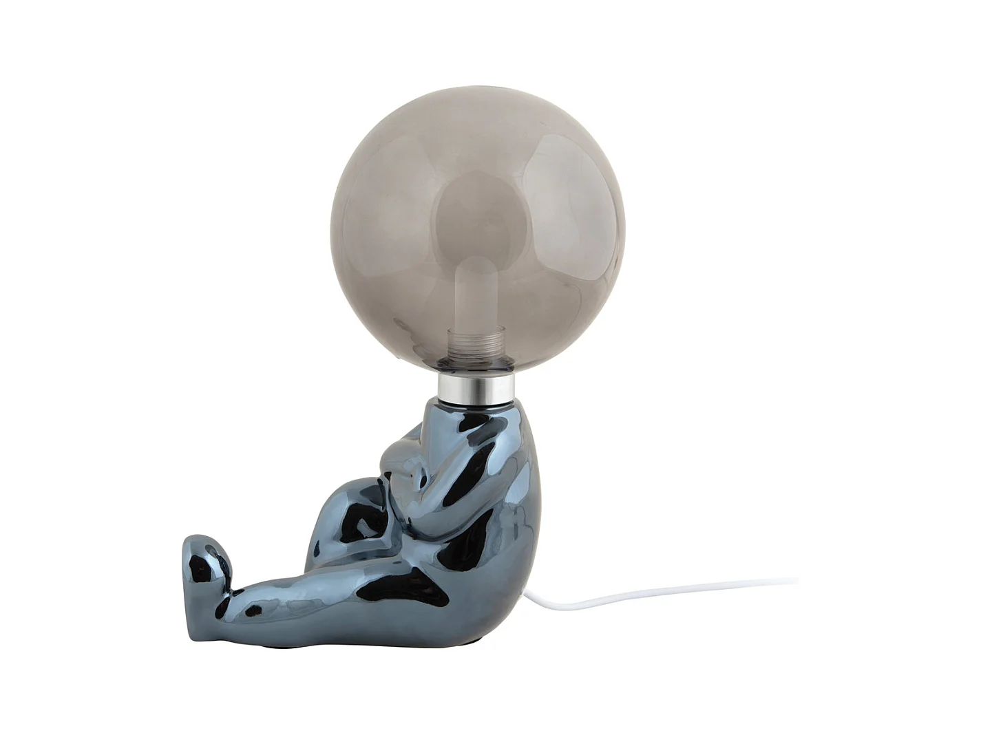 Lampe de table Joey LED - Plaqué noir