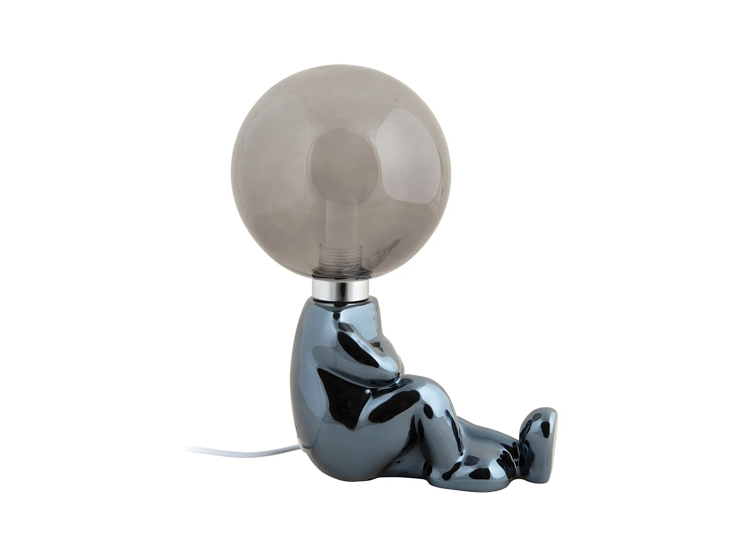 Lampe de table Joey LED - Plaqué noir