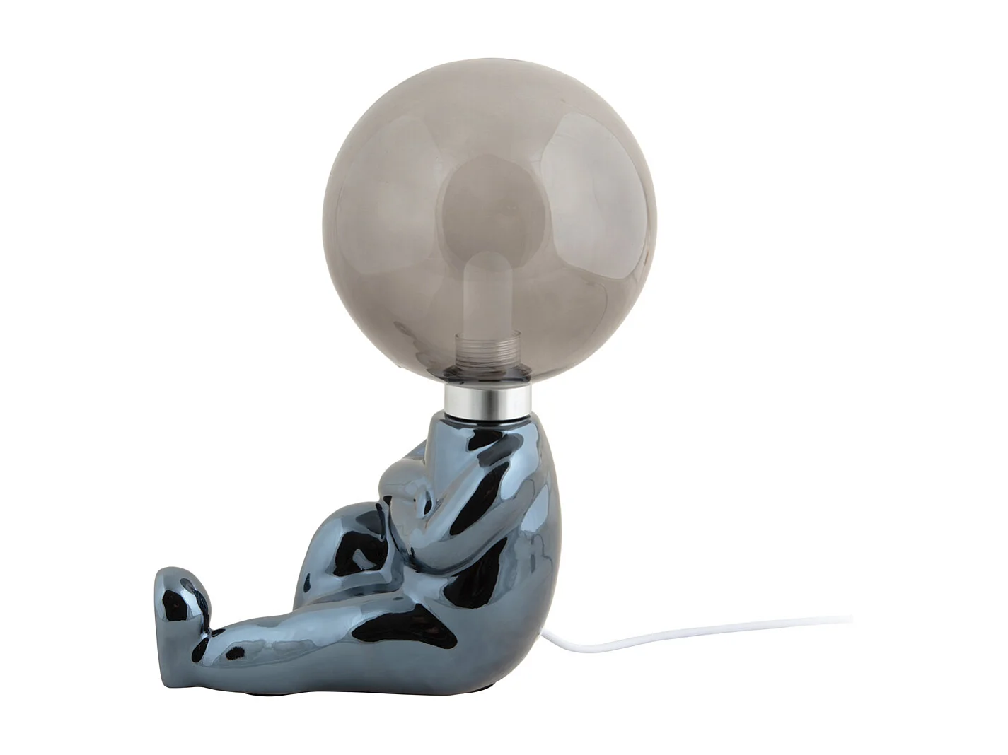 Lampe de table Joey LED - Plaqué noir