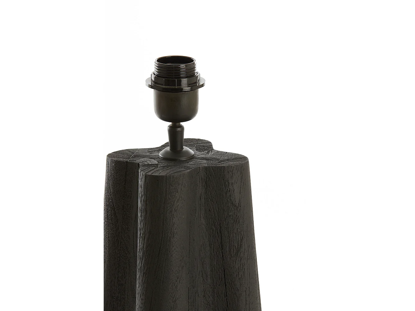 Pied de lampe NAVELLI - Ø15x40cm - Noir