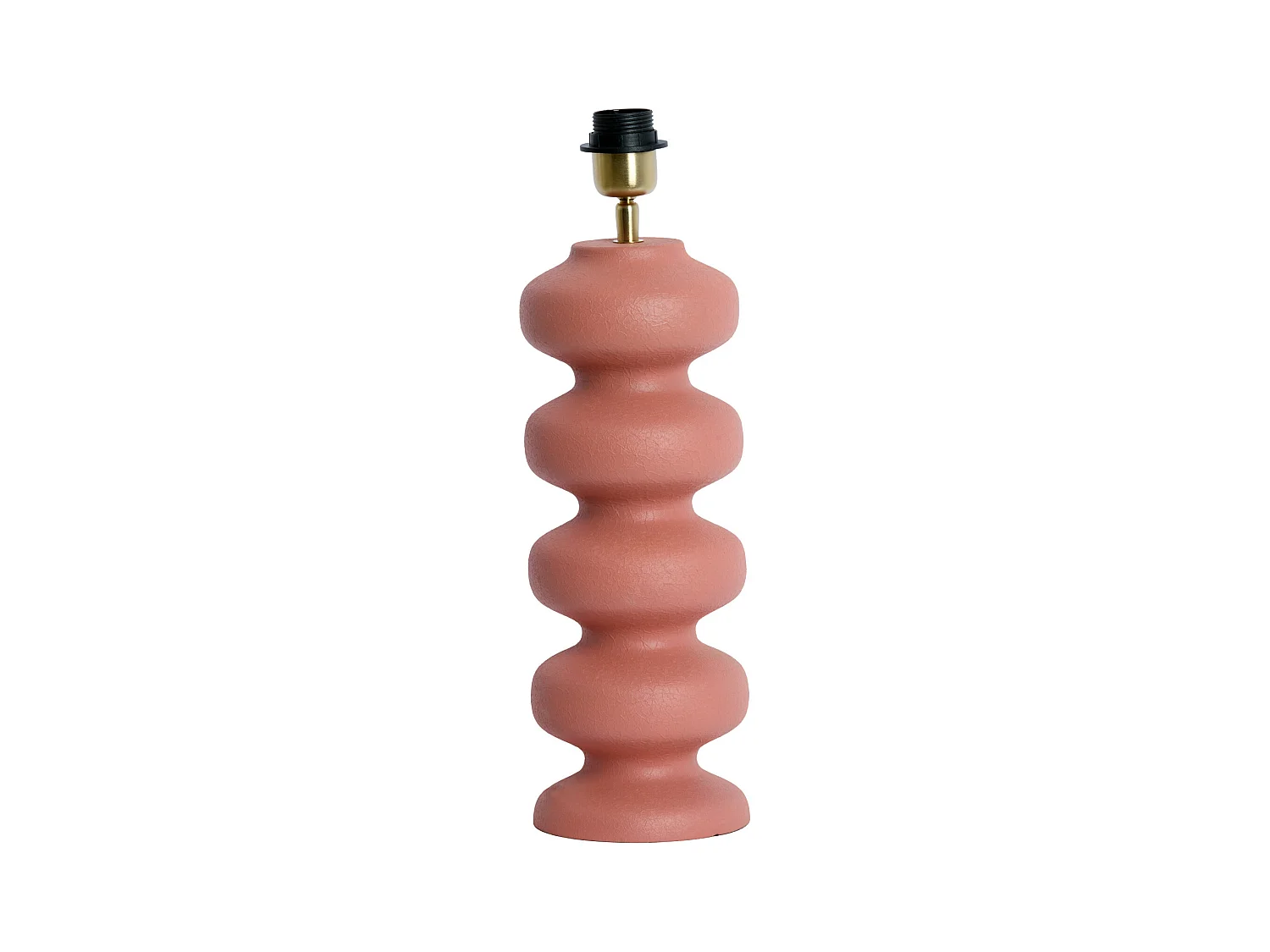 Pied de lampe SOROCA - Ø15x42cm - Rose