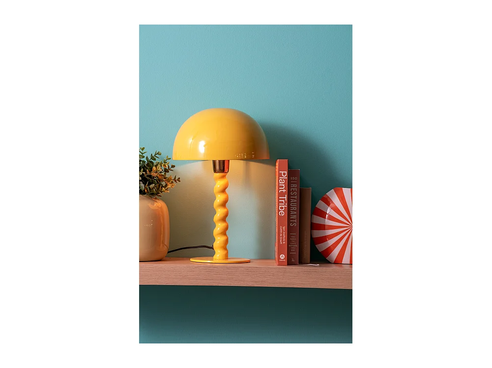 Lampe de table Prisa - Jaune vif