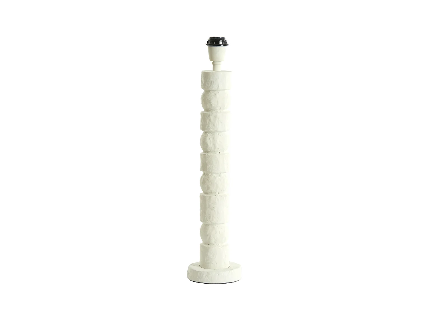 Pied de lampe AKTI - Ø13x58cm - Blanc