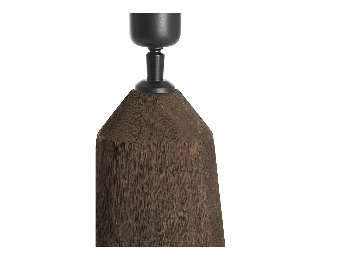 Pied de lampe TRAPANI - Ø15x35cm - Marron