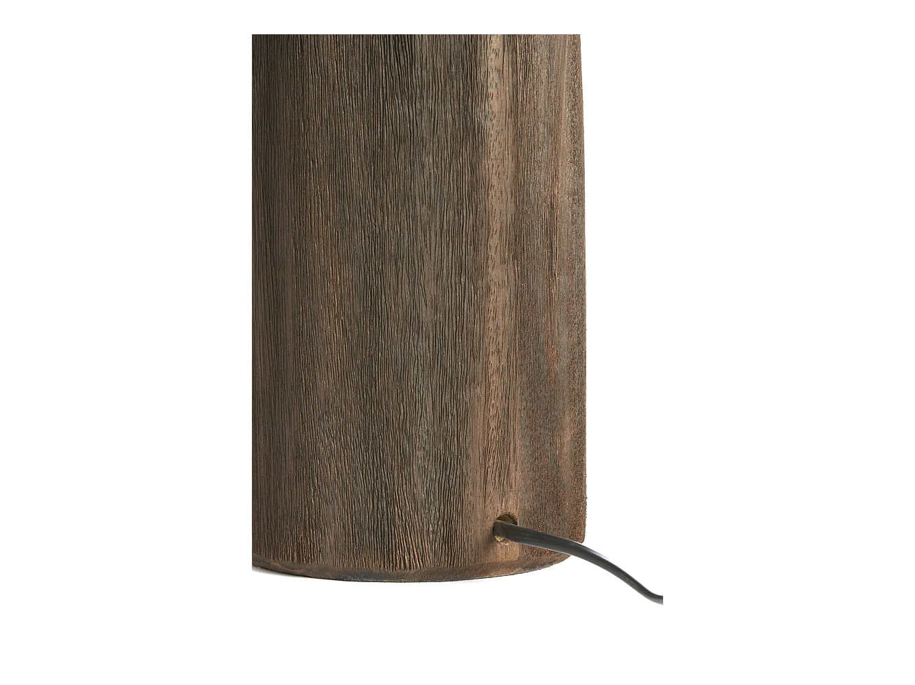 Pied de lampe TRAPANI - Ø15x35cm - Marron