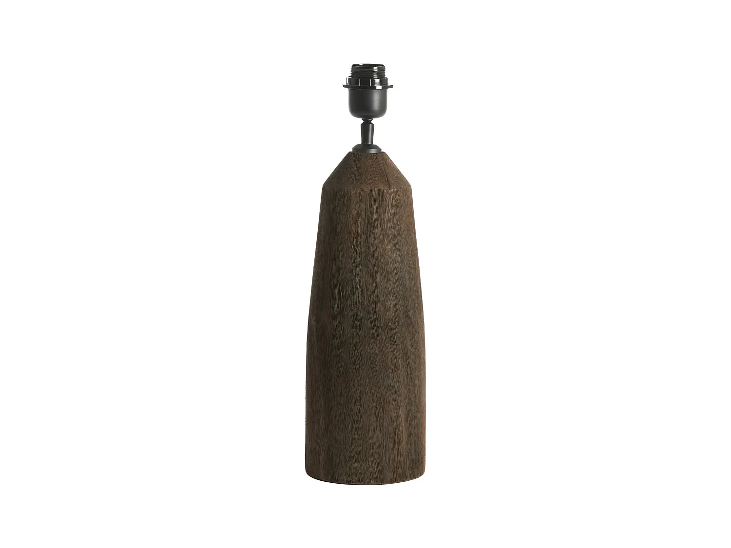 Pied de lampe TRAPANI - Ø15x35cm - Marron