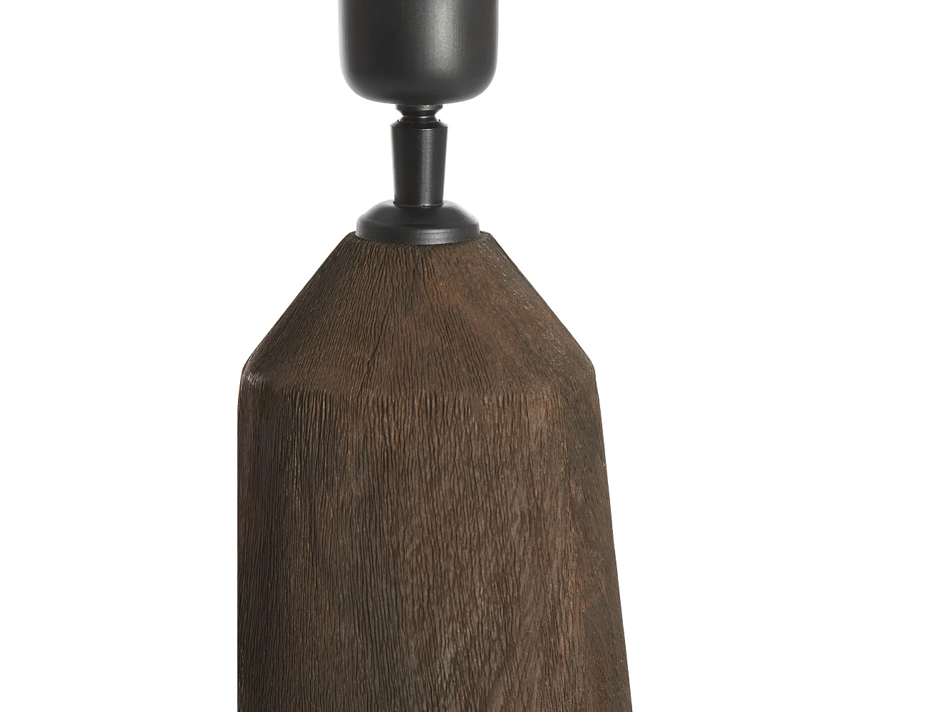 Base de lámpara TRAPANI - Ø15x35cm - Marrón