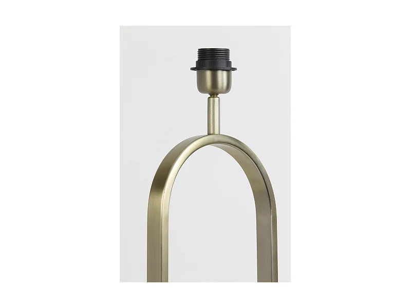 Pied de lampe JAMIRI - 20x10x45cm - Doré