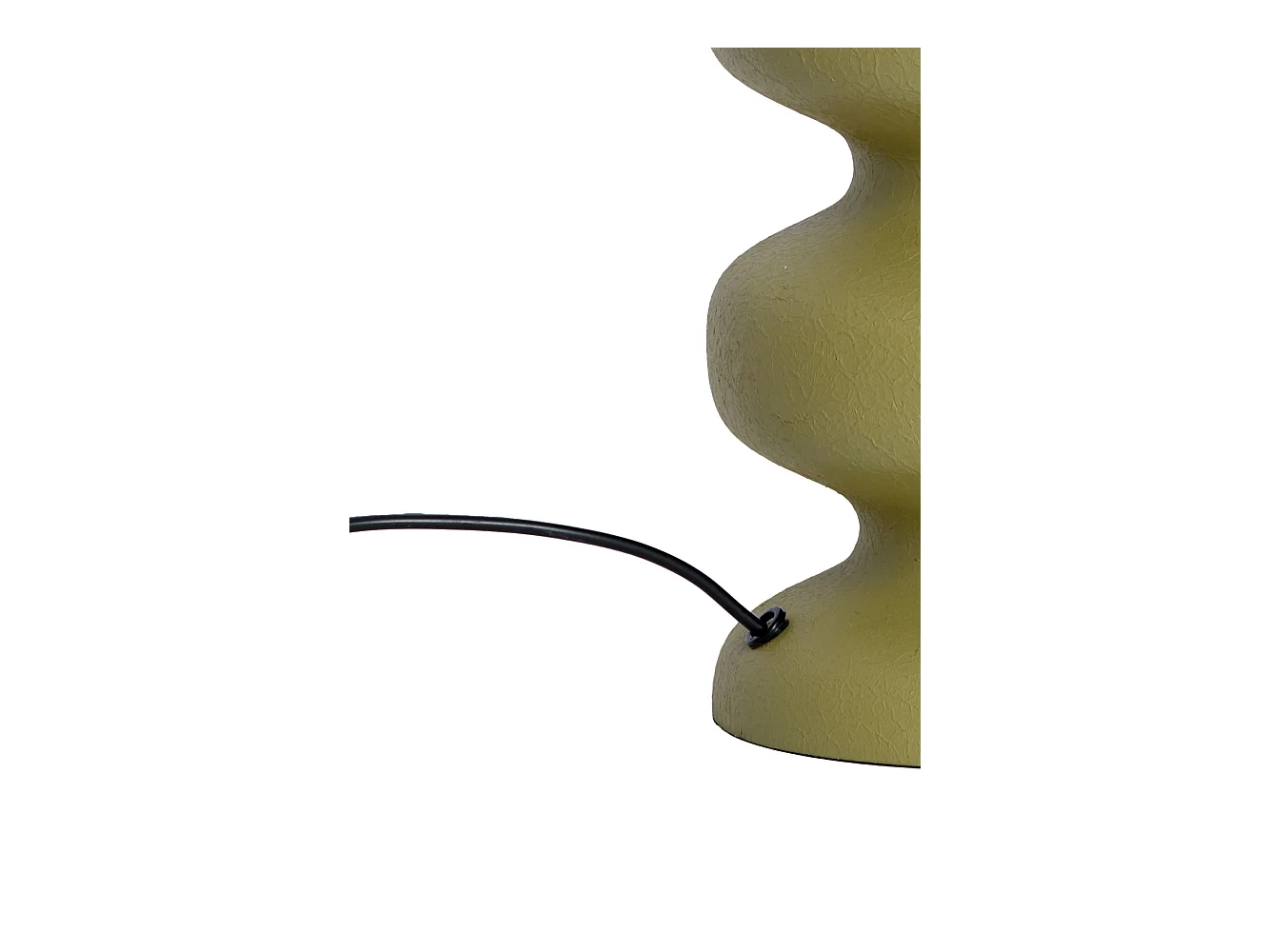 Pied de lampe SOROCA - Ø15x24cm - Vert