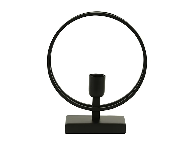 Tafellamp RUDRA - 25x10x30cm - Zwart