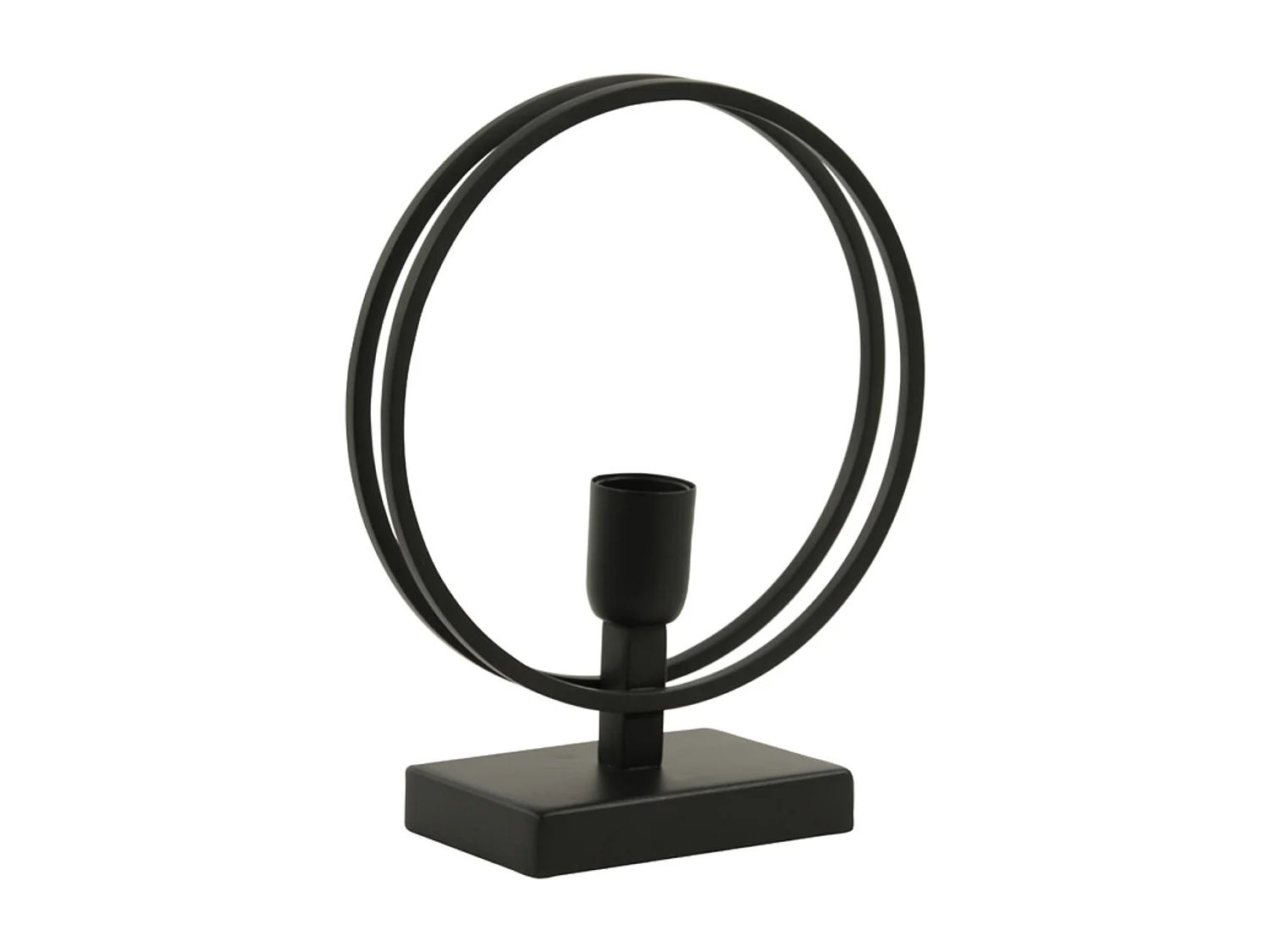 Tafellamp RUDRA - 25x10x30cm - Zwart