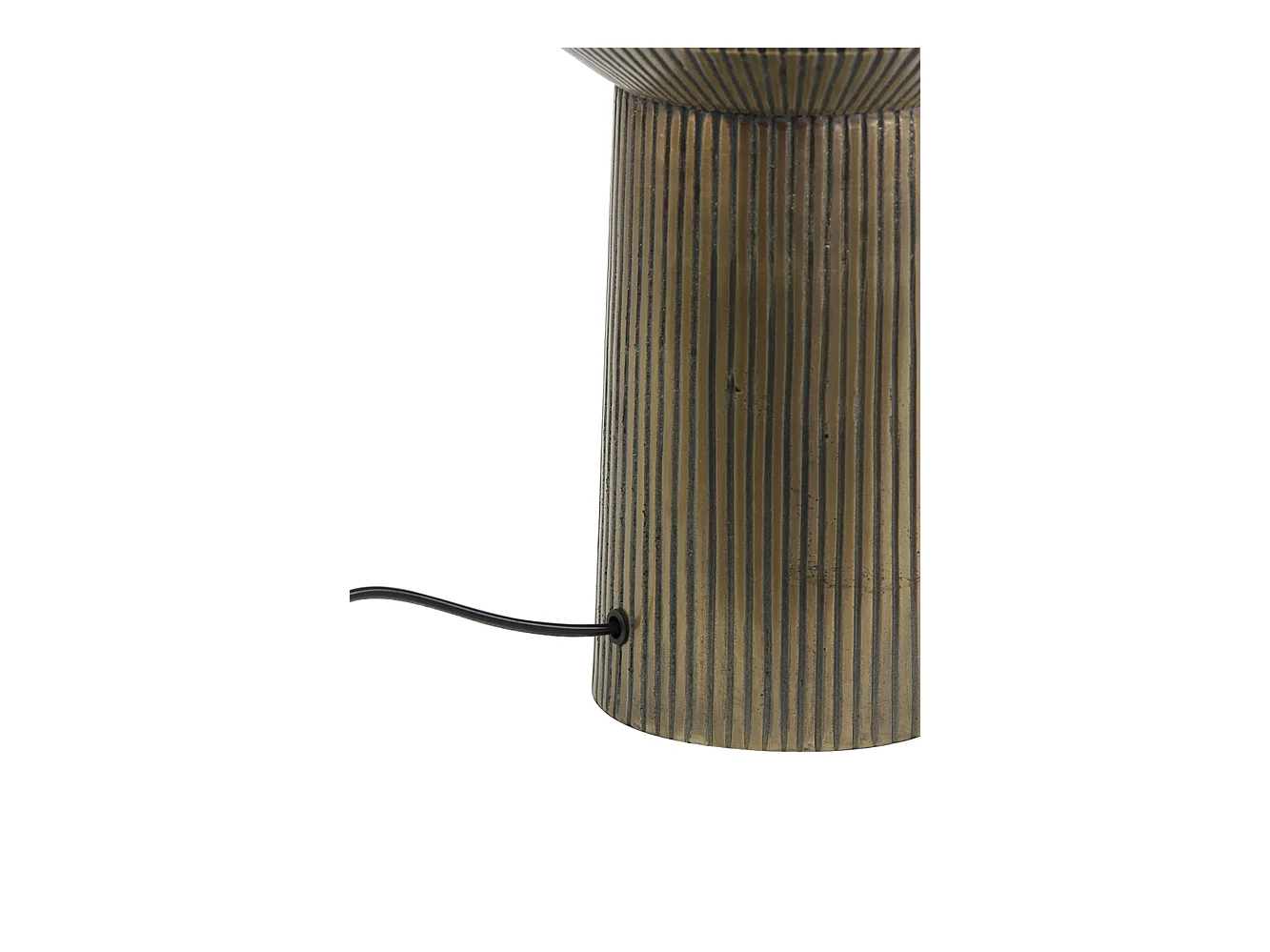 Lampensockel BRISKA - Ø20x49,5cm - Bronze