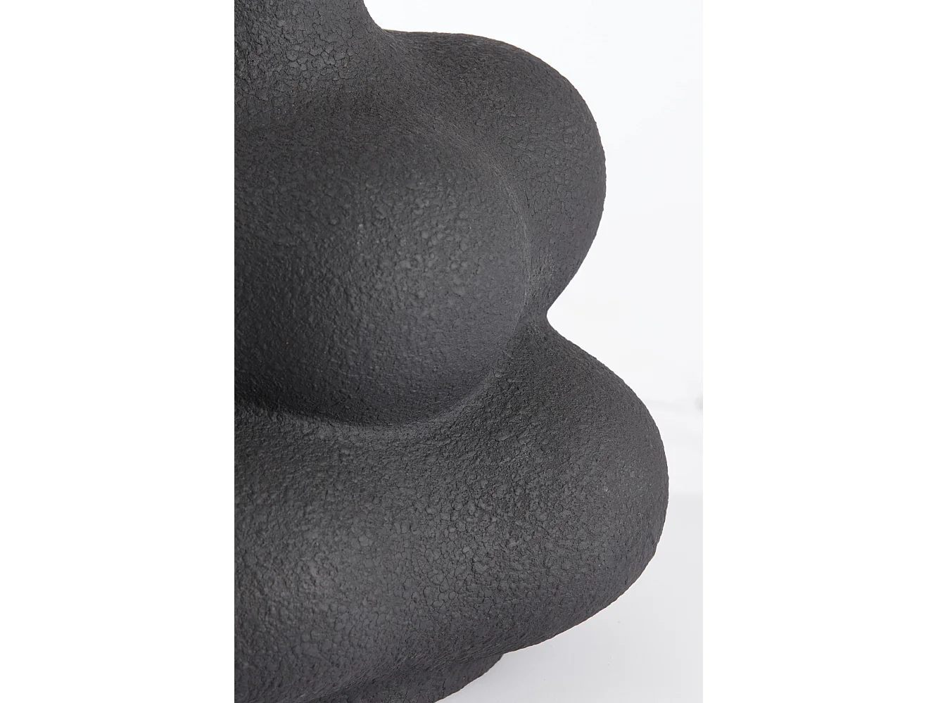 Lampensockel CARILO - Ø30,5x38cm - Schwarz