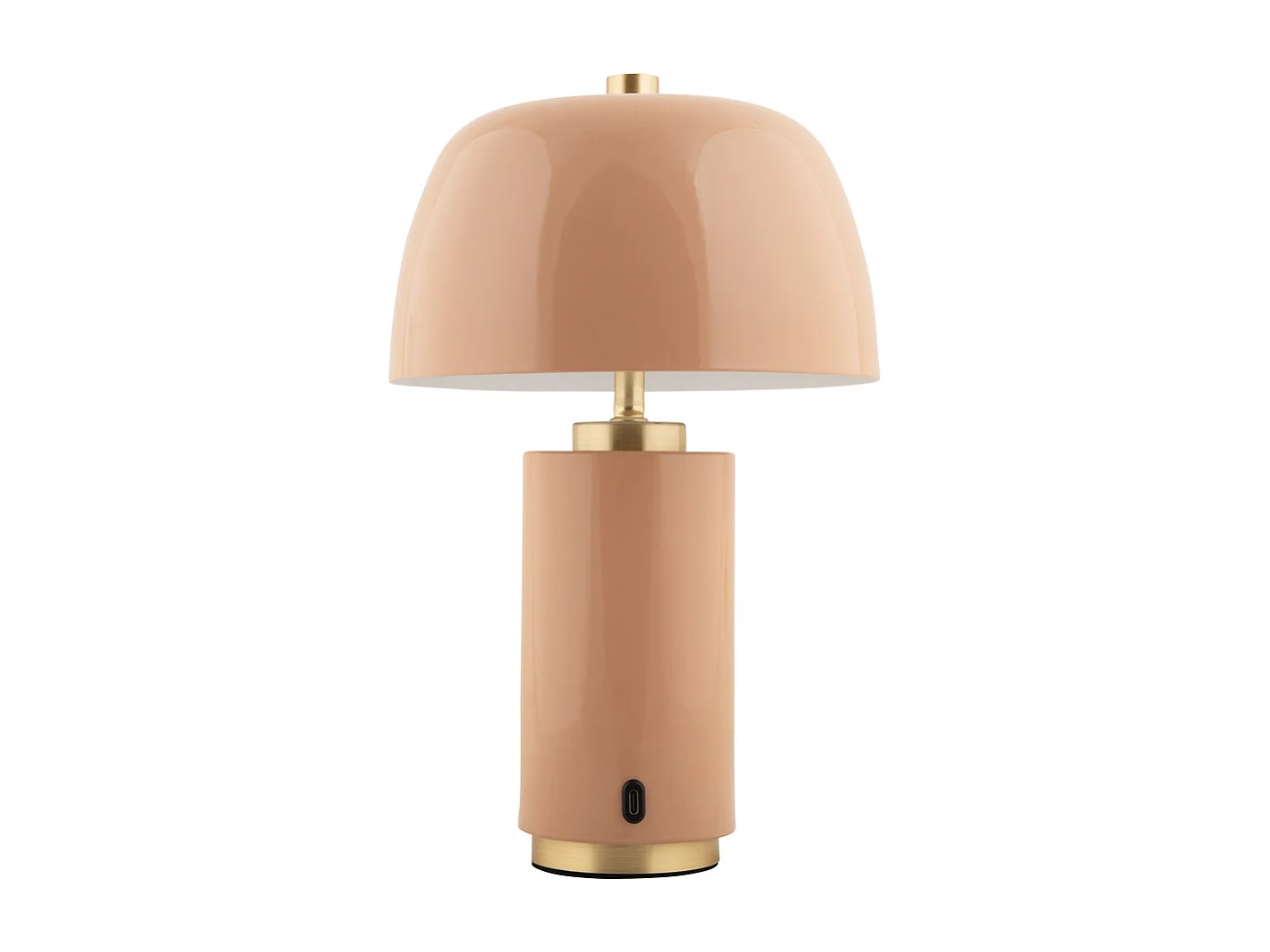 Lampe de table LED Freya - Marron clair