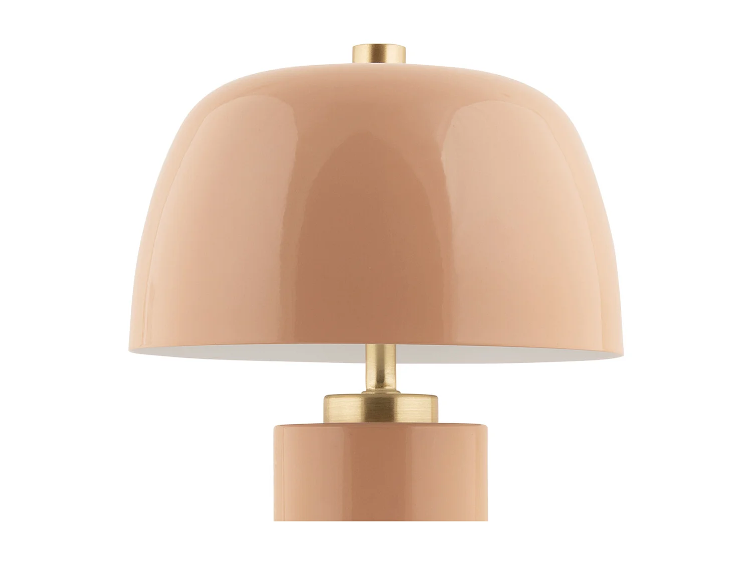 Lampe de table LED Freya - Marron clair