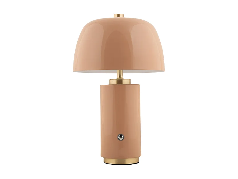 Lampe de table LED Freya - Marron clair