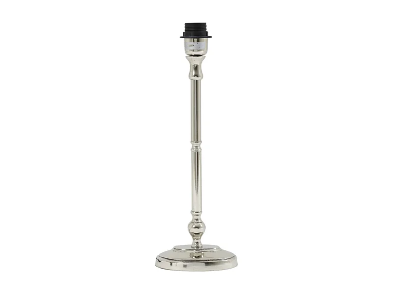 Lampenfuß PURNA - 15x10x38cm - Silber