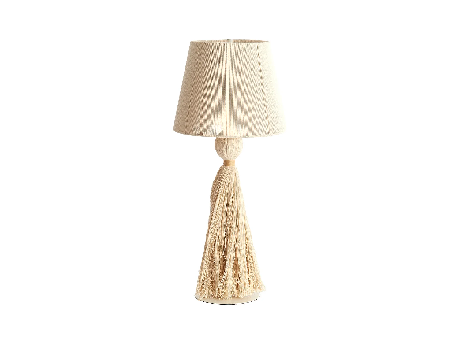 Lampe de table ESPINO - Ø31x58cm - Blanc