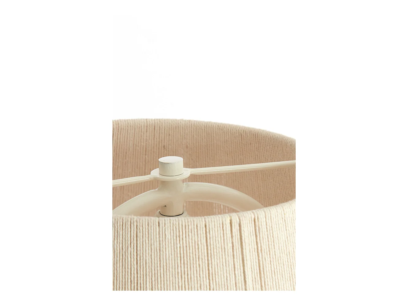 Lampe de table ESPINO - Ø31x58cm - Blanc