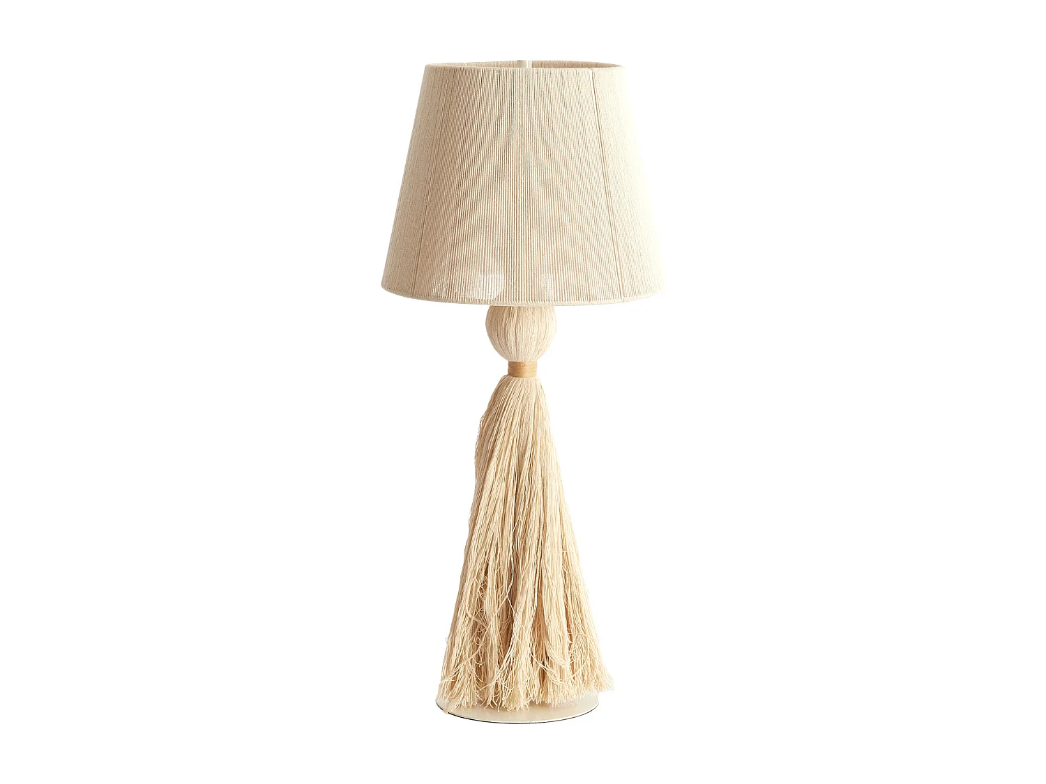 Lampe de table ESPINO - Ø31x58cm - Blanc