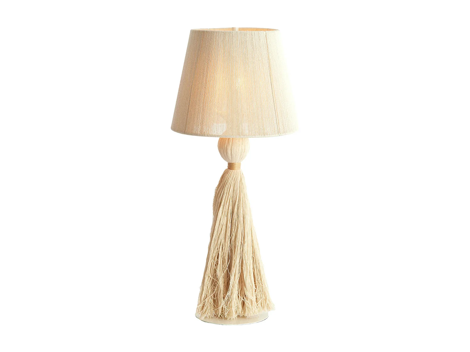 Lampe de table ESPINO - Ø31x58cm - Blanc