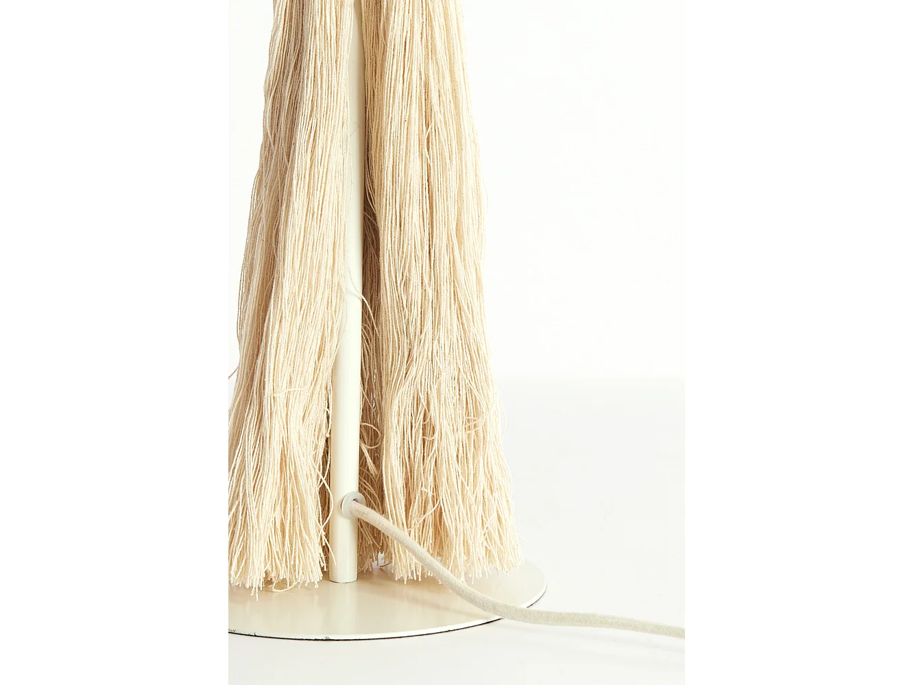 Lampe de table ESPINO - Ø31x58cm - Blanc