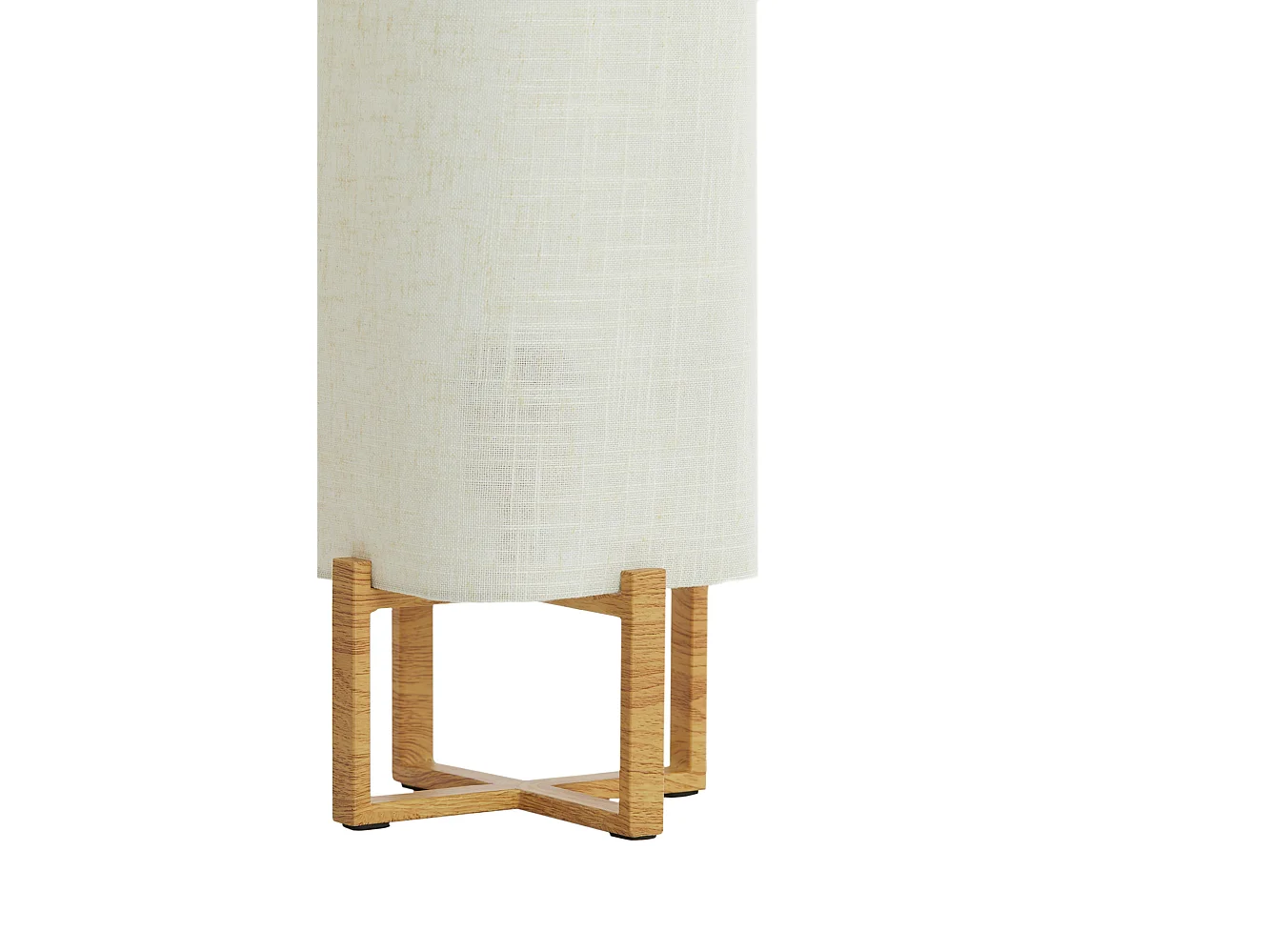 Tafellamp WYN - Ø16.5x39cm - Bruin