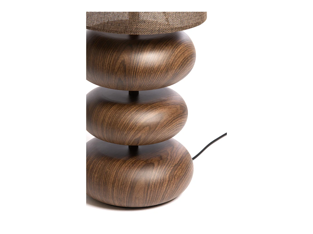 Lampe de table DANIALO - Ø22x67,5cm - Marron