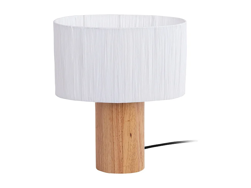 Tafellamp Sheer Oval - Ivoor