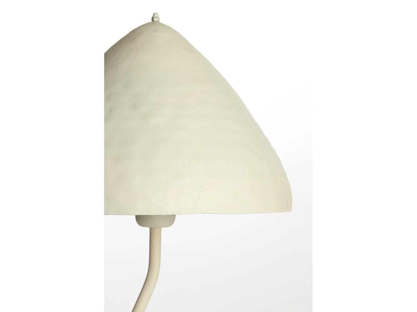 Lampe de table ELIMO - Ø25x50cm - Blanc