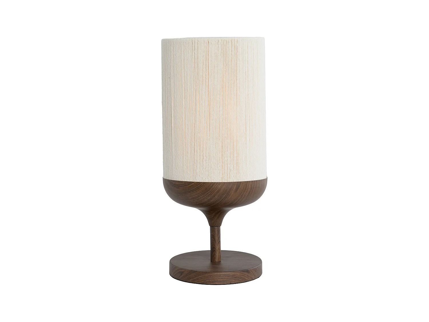 Lampe de table DANIA - Ø22,5x50cm - Marron