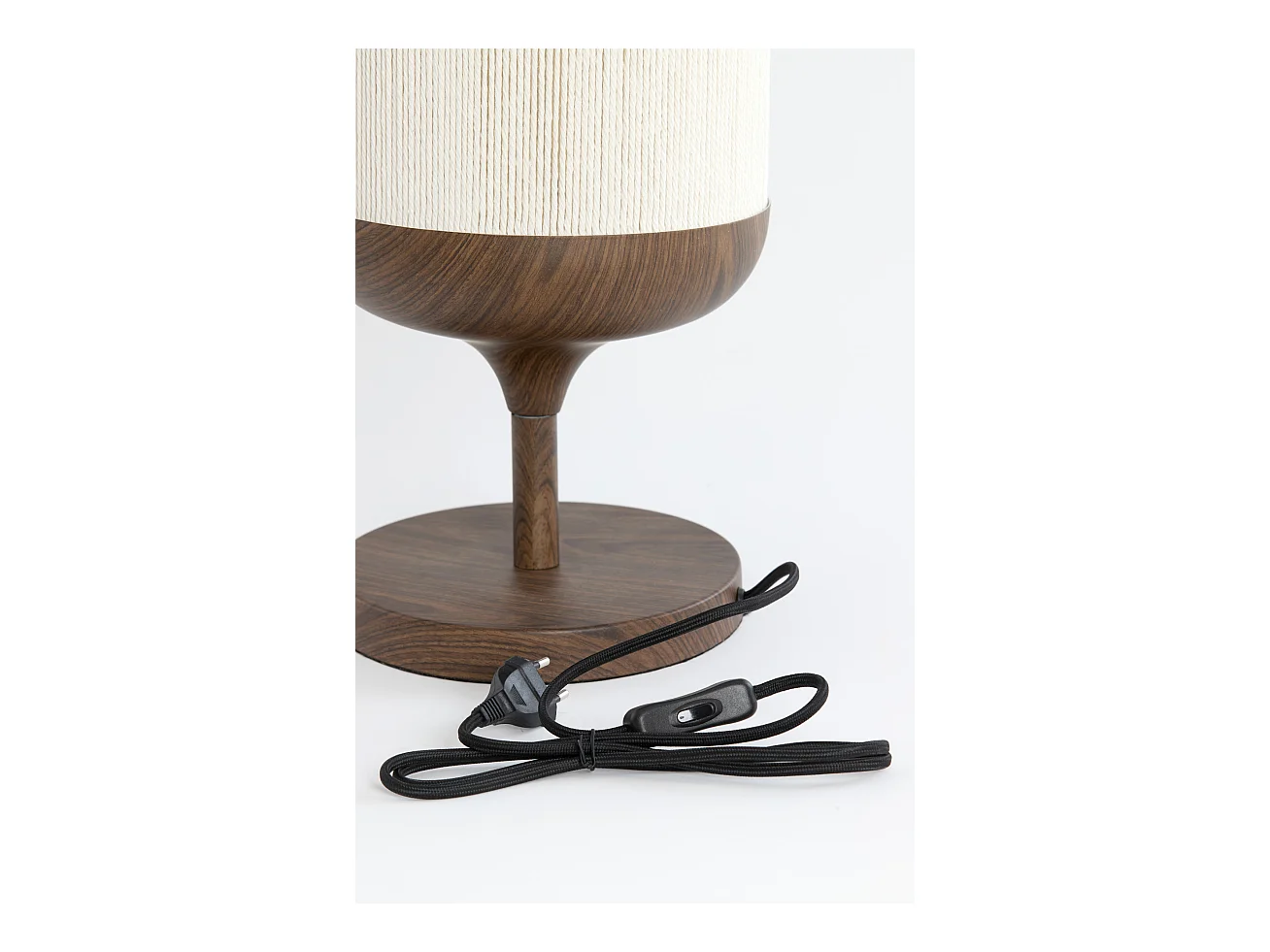 Lampe de table DANIA - Ø22,5x50cm - Marron