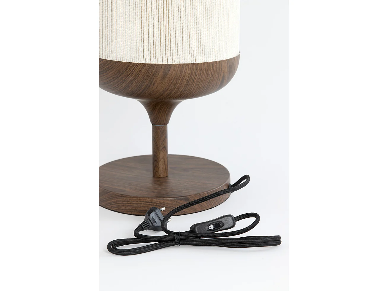 Tischlampe DANIA - Ø22,5x50cm - Braun