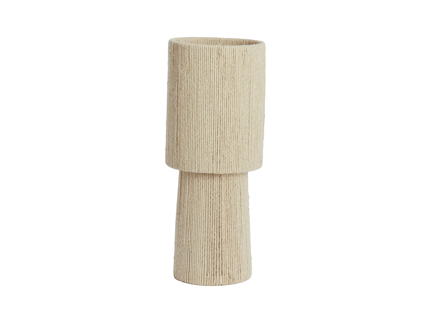 Tischlampe PITINO - Ø21,5x54,5cm - Braun