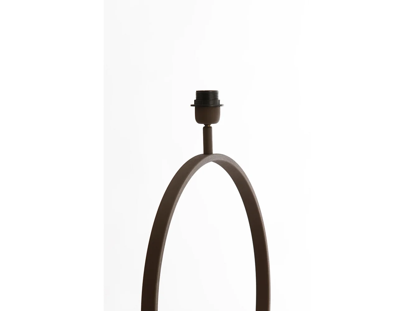 Pied de lampe LIVA - 50x15x59cm - Marron