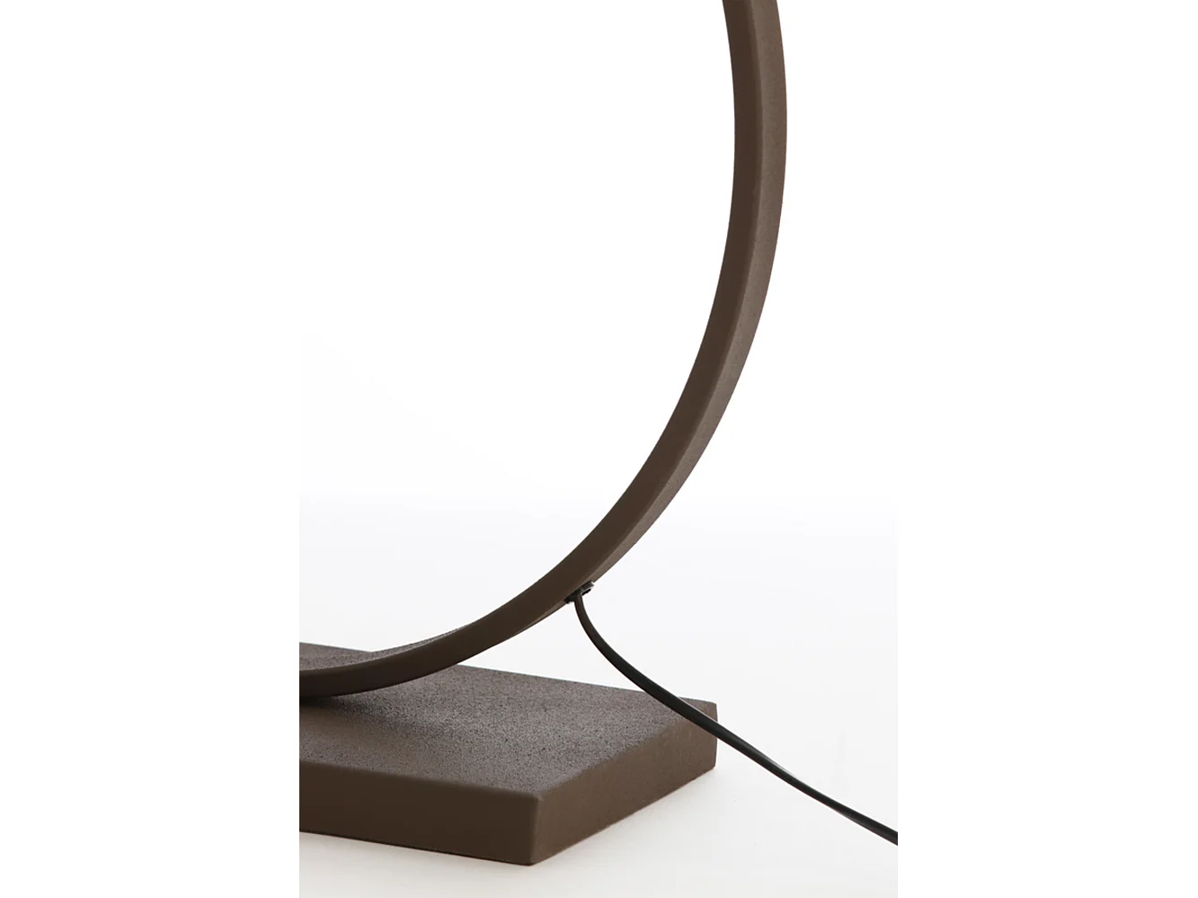 Pied de lampe LIVA - 50x15x59cm - Marron